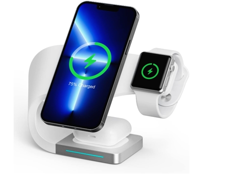 Cargador Auto CHRONUS SBC221110 (iPhone - Blanco)