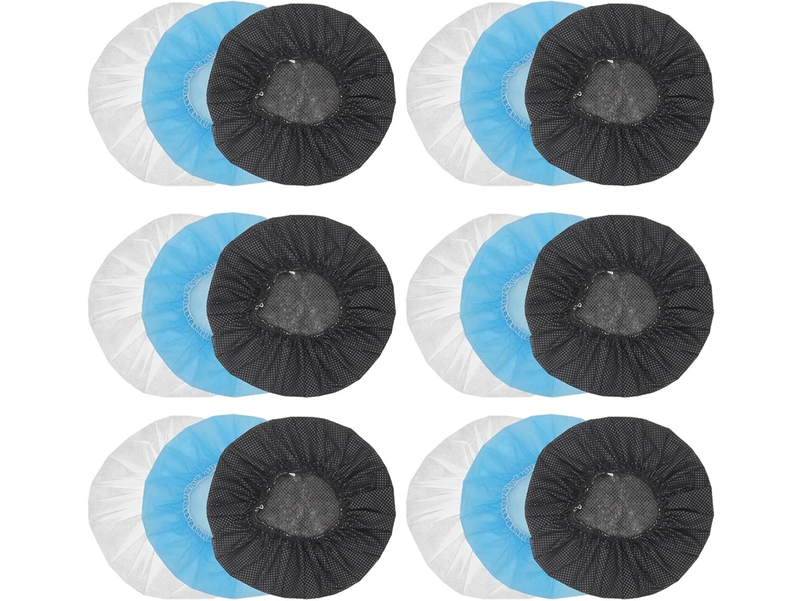 300 Piezas Housses Jetables Pour Casque Non Tissé Couvre Oreillettes Respirant And Protecteur