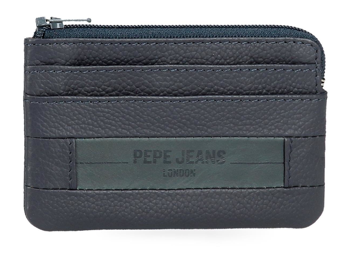 Pepe Jeans Monedero Checkbox Piel Marino