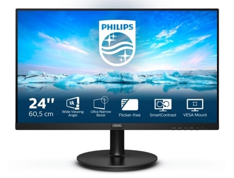 Monitor PHILIPS 241V8L/00 (23.8" - 75 Hz - 4 ms)