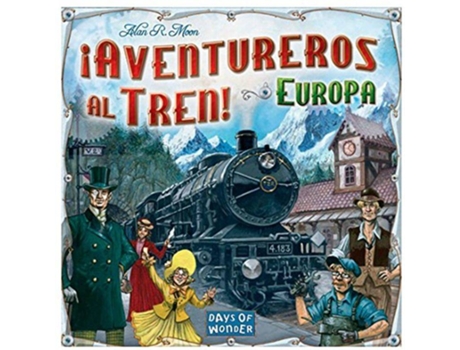 Juego de Mesa ASMODEE ¡Aventureros Al Tren! Europa