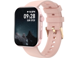 Reloj Inteligente Con Pantalla Táctil De 5,1 Cm Y Monitor De Frecuencia Cardíaca - Rosa