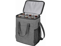 Bolsa térmica acolchada e impermeable para seis botellas de vino CHARM