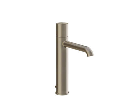 Mezclador monomando para lavabo Gessi Habito, con caño, con descarga de emergencia, proyección de 164 mm, UNITO, 70005