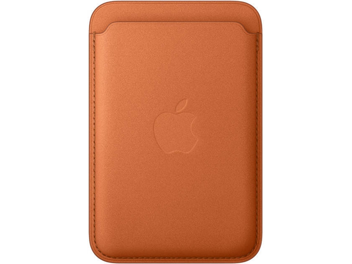Billetera APPLE  FineWoven para iPhone con MagSafe (Naranja Raposa)