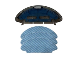 Kit de paño de limpieza para depósito de agua compatible con la aspiradora robot Tefal Rg6875