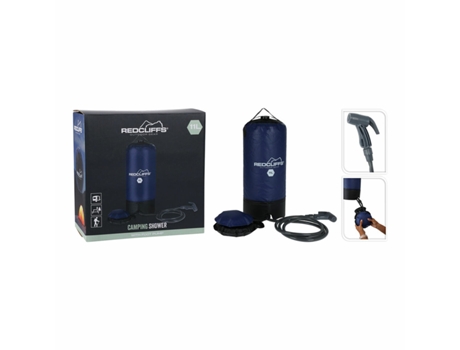 Ducha portátil para camping REDCLIFFS Azul 11 L