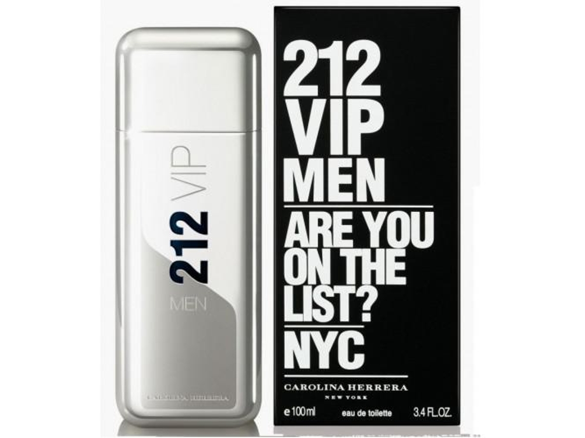 Perfume CAROLINA HERRERA 212 VIP 100ml (Eau de toilette)