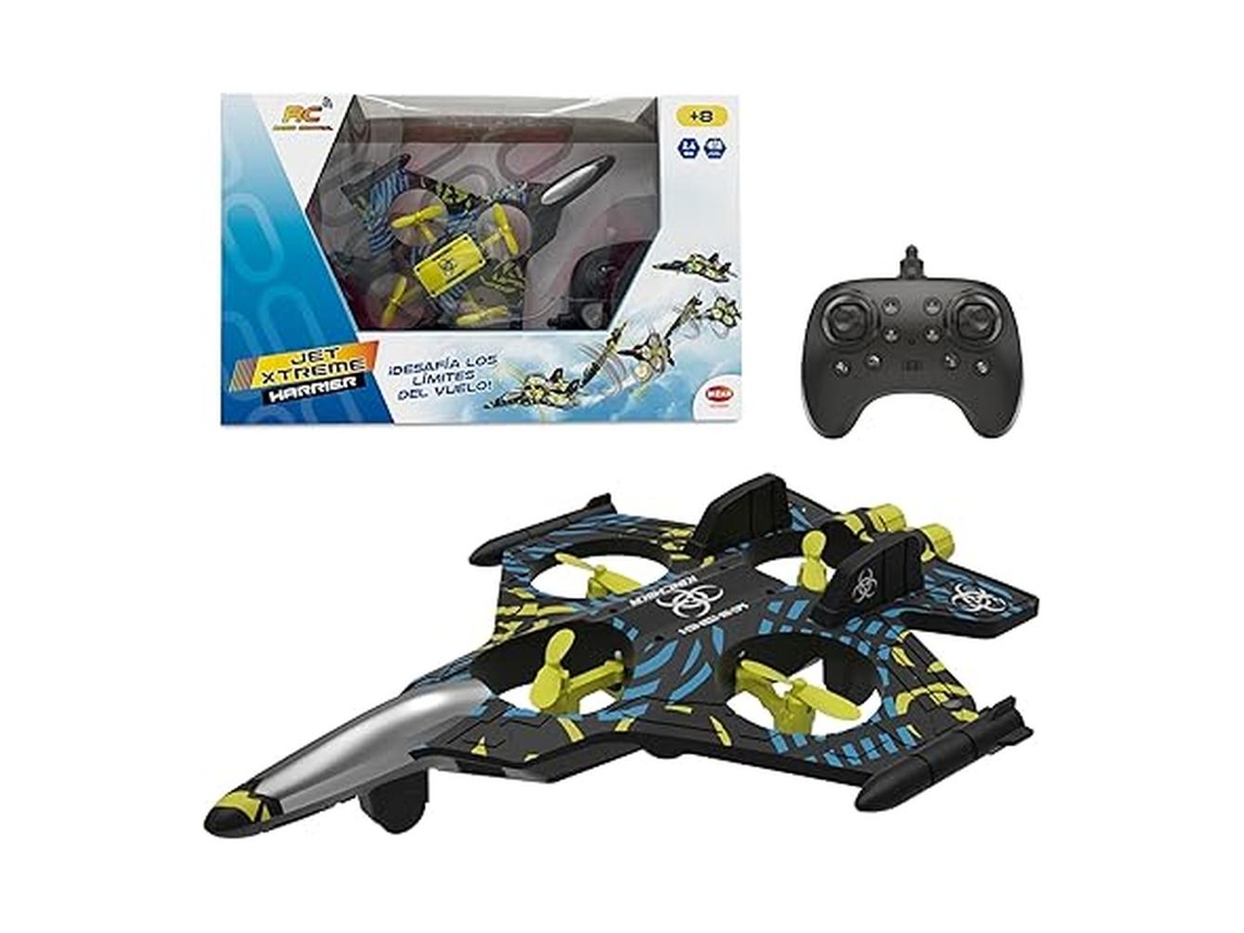 Avión RC Bizak Jet Xtreme Harrier 4 canales 65430001 Bizakp25