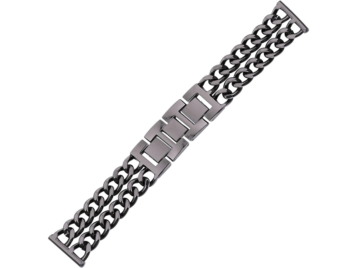 2 Piezas De Correa De Reloj De Acero Inoxidable Para Relojes Digitales De Hombre, Correa De Pulsera Retro Masculina