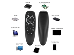 Control Remoto Inteligente Con Control Por Voz, Ratón Inalámbrico 2.4g, Giroscopio Ir Para G10s Pro