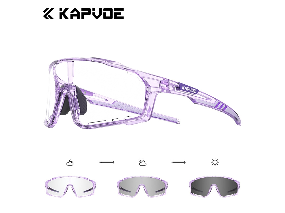 Gafas de ciclismo MDUG con tecnología de recubrimiento antirreflejos para correr y practicar ciclismo de montaña.