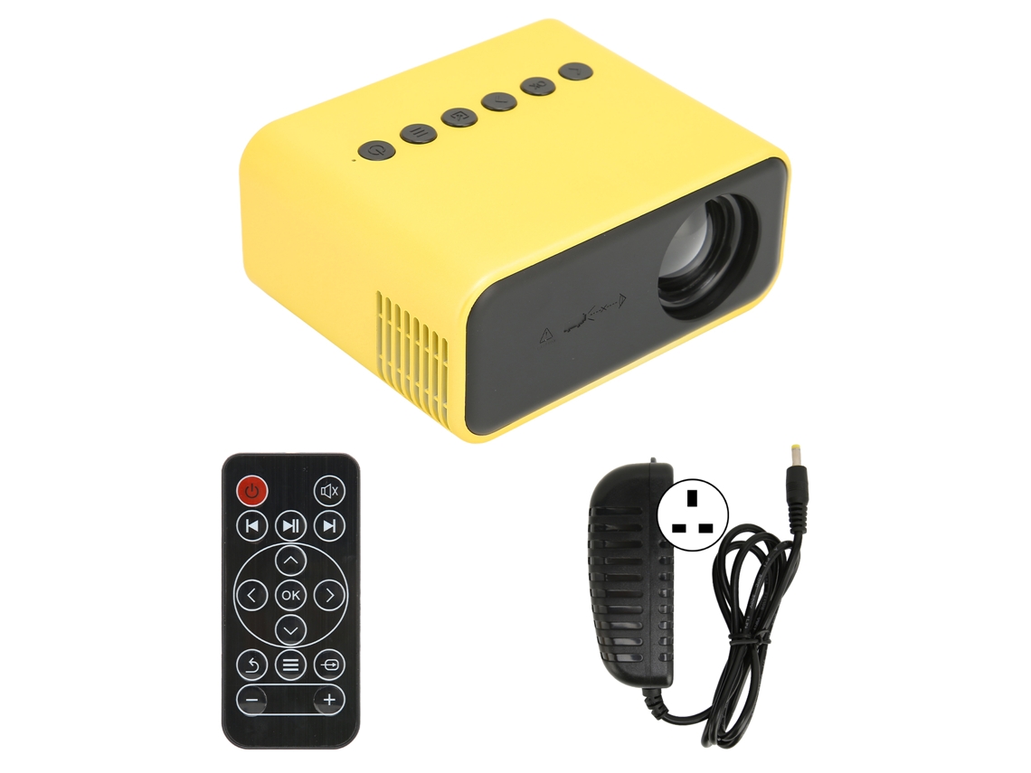 Miniproyector Portátil Para Cine En Casa, Proyector Para Teléfono Móvil Para Proyección De Pantalla, 100-240 V,