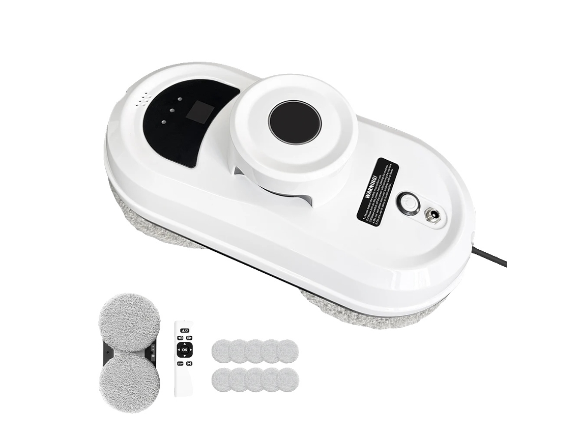 Robot limpiacristales con detección inteligente de bordes y limpieza eficiente. Prk N01, UE. Sí, OEM.