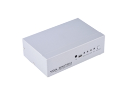 Conmutador De Video Vga 4 Entradas 1 Salida Con Controlador Remoto Infrarrojo