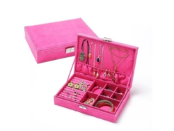 2026-caja De Almacenamiento De Joyería De Terciopelo Con Gran Capacidad Para Anillos Colgantes Y Brazaletes