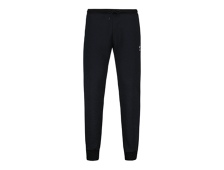 Pantalones Deportivos de Hombre para Fitness LE COQ SPORTIF Chándal Essentiels Negro (2XL)