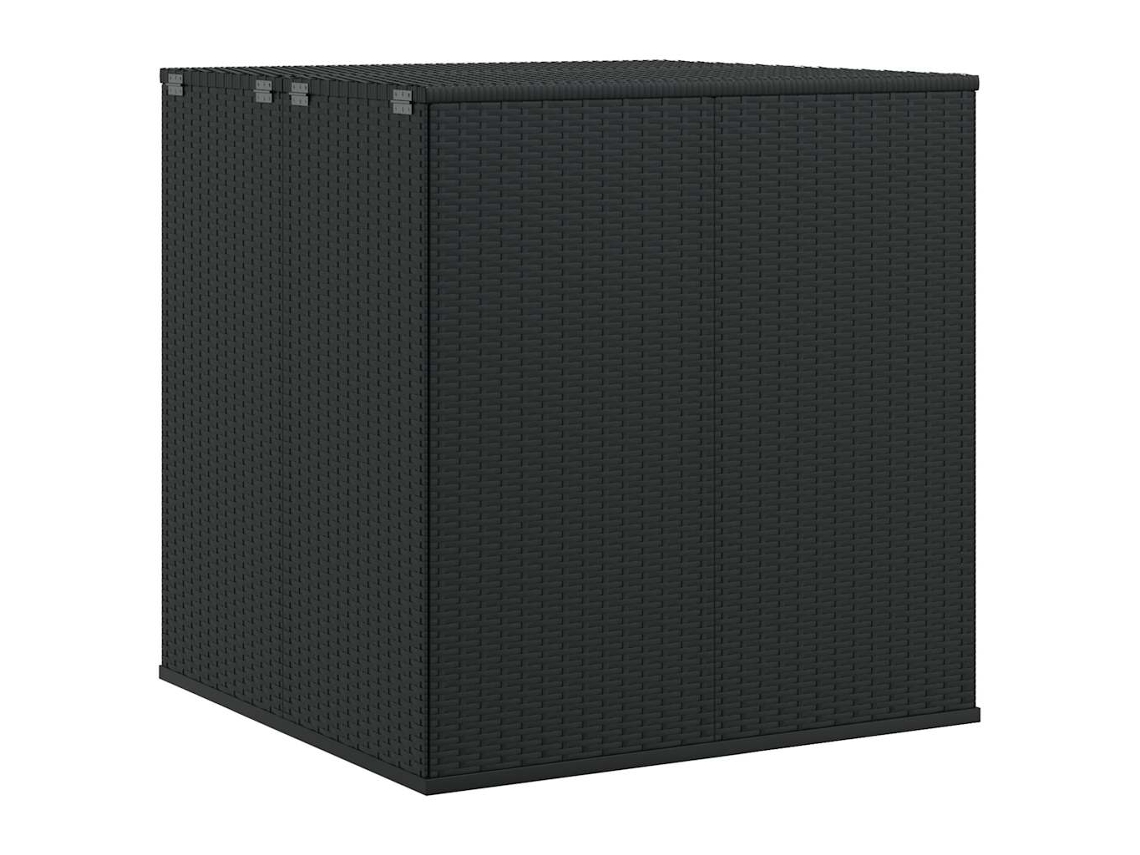 Caja de Cojines de Jardín 100x97,5x104 Cm Mimbre Patas Negras MAISON EXCLUSIVE
