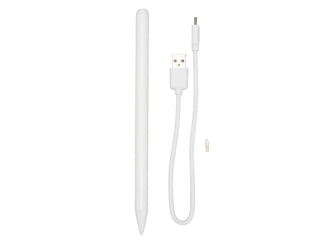 Lápiz óptico magnético para tabletas iOS 10, 9, 8, 7, 6, Mini, 6, 5, Air, 5, 4, 3 y Pro (blanco dorado claro)