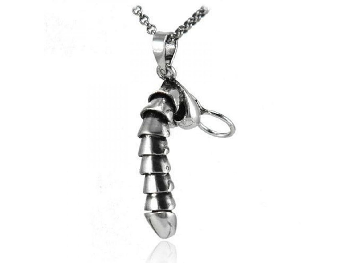 2026-cadena De Collar De Plata Esterlina Hecho A Mano Regalo Divertido Para San Valentín Para Hombres Y Mujeres Kts 4,9 Cm