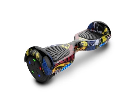 Hoverboard HITWAY 6.5'' Led Light Bluetooth Speaker Amarillo