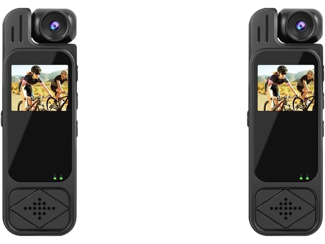 2 Minicámaras Hd 1080p Portátiles - Grabadora De Vídeo Digital Con Visión Nocturna Infrarroja