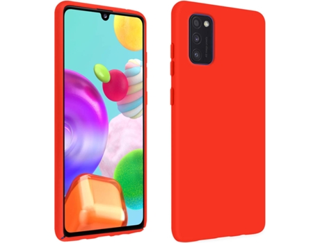 Funda Samsung Galaxy A41 AVIZAR BACK-FAST-RD-A41 Rojo