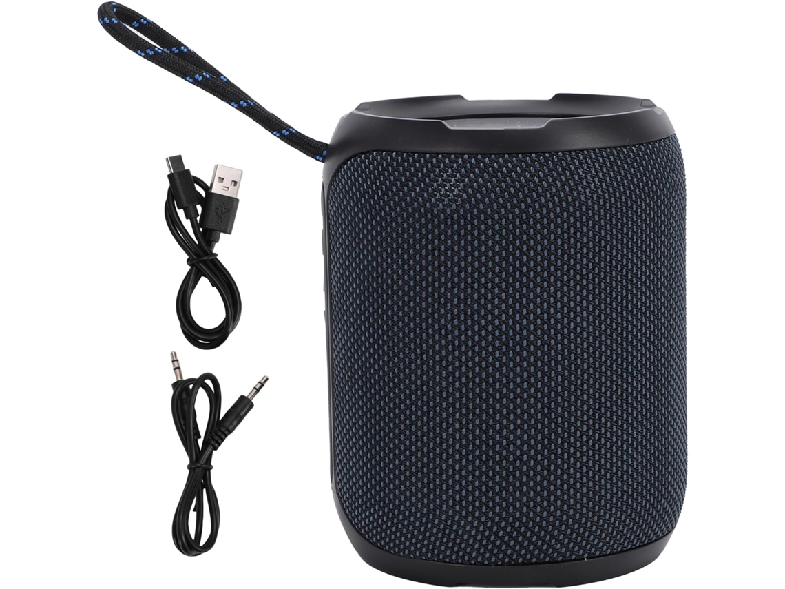 Altavoz Portátil Con Cable, Graves Activos, Ipx7, 5200 Mah, 20 Horas De Reproducción.