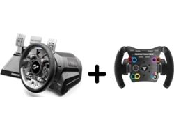 Volante Thrustmaster T-gt Ii Racing Wheel + 3 Pedales + Volante Abierto Adicional – Sin Soporte – Ps5/ps4/pc