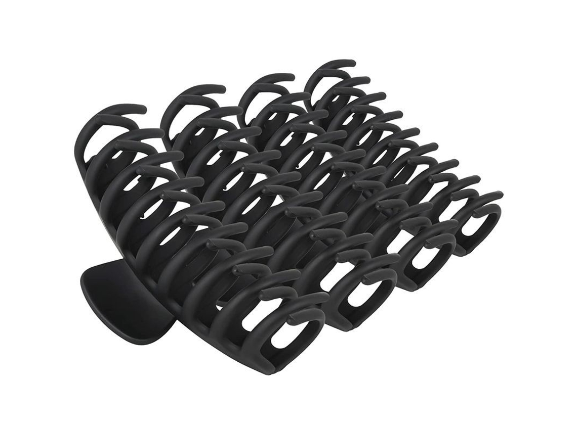 Pinzas Grandes Para El Cabello Para Mujer, 11 Cm (4,33 Pulgadas), Con Fuerte Soporte Para Cabello Fino, Grueso Y Rizado. 4 Piezas.