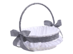 Cesta de boda pequeña, decorativa, ligera y elegante, Cestaslowmoose