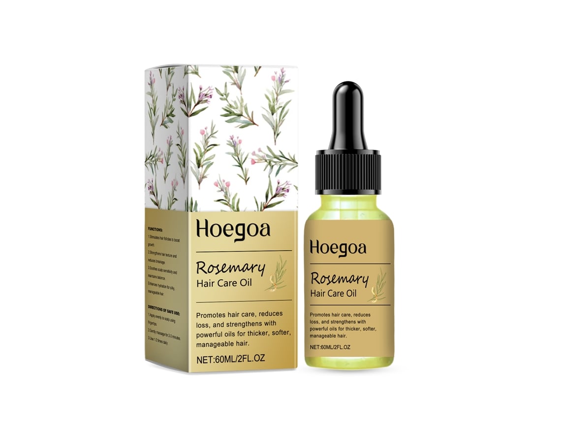Aceite esencial de romero para aumentar el grosor del cabello