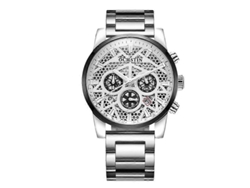 Reloj de cuarzo multifuncional impermeable para hombre Ochstin 7241 con correa de acero Hengrongshen