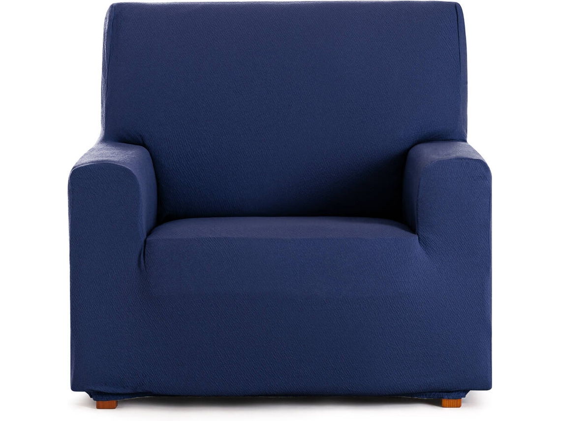 Funda de Sillón EYSA Premium Bronx Tejido Multielástico (110 x 70 x 110 cm - Poliéster - Azul)