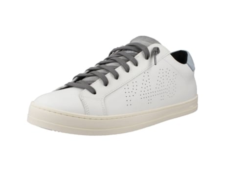 Zapatos de Hombre P448 Tecido Blanco (40)
