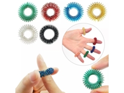 2026-6 Anillos De Masaje Para Dedos Con Puntas Sensoriales, Masajeador De Dedos Mini Reutilizable Para Aliviar El Estrés