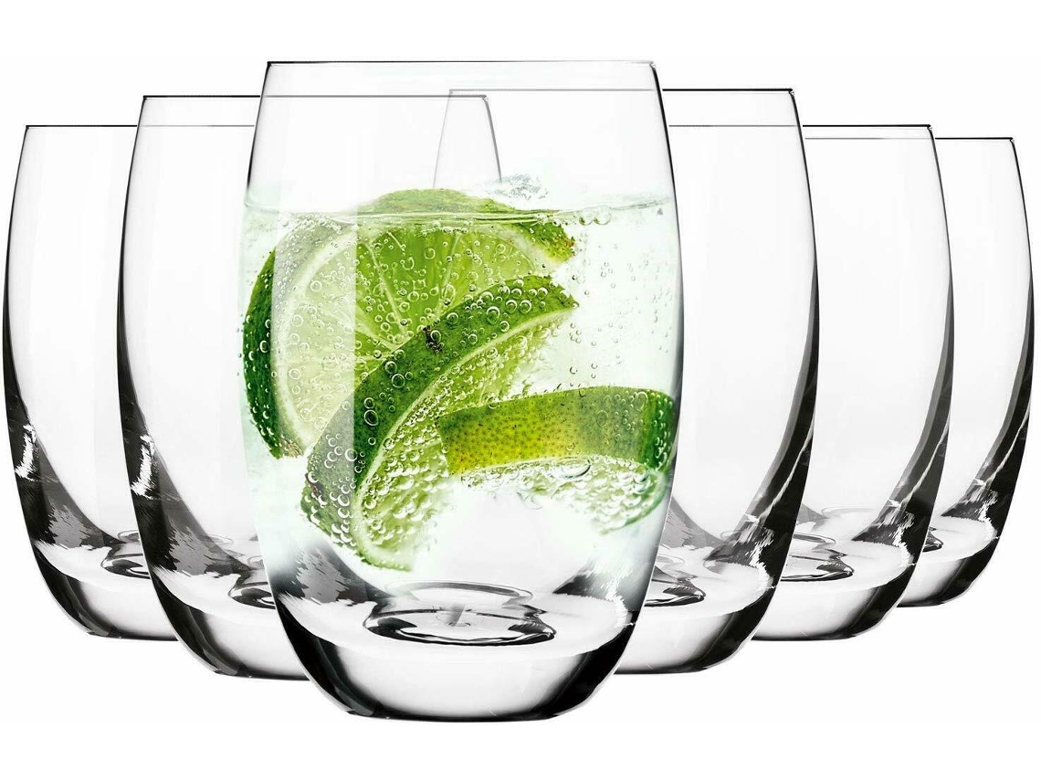 Vasos KROSNO GLASS Elite (Vidrio - 6 Un - Transparente - 8.3 x 12.3)