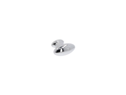 Pomo Para Muebles De Zamac Diámetro 37mm Cromo Pulido Lote De 6