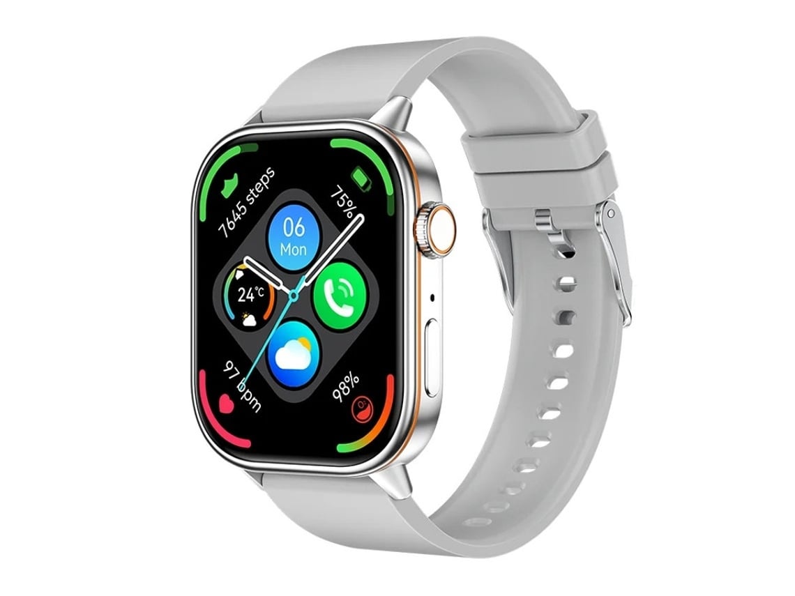 Reloj inteligente QX17 con GPS, brújula y 100 contactos, bloqueo de contraseña, Bestvite (gris)