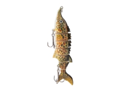 Señuelo De Pesca Artificial De Plástico De 11 Cm Con Anzuelos De Selección Múltiple, Hundible Y Oscilante Jm040-5