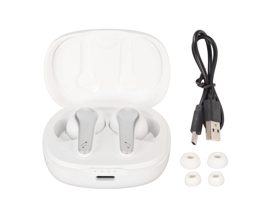 Auriculares Inalámbricos Bluetooth Resistentes Al Agua Ipx5 Con Control Táctil, Ligeros, Ideales Para Juegos Y Deportes (blanco).