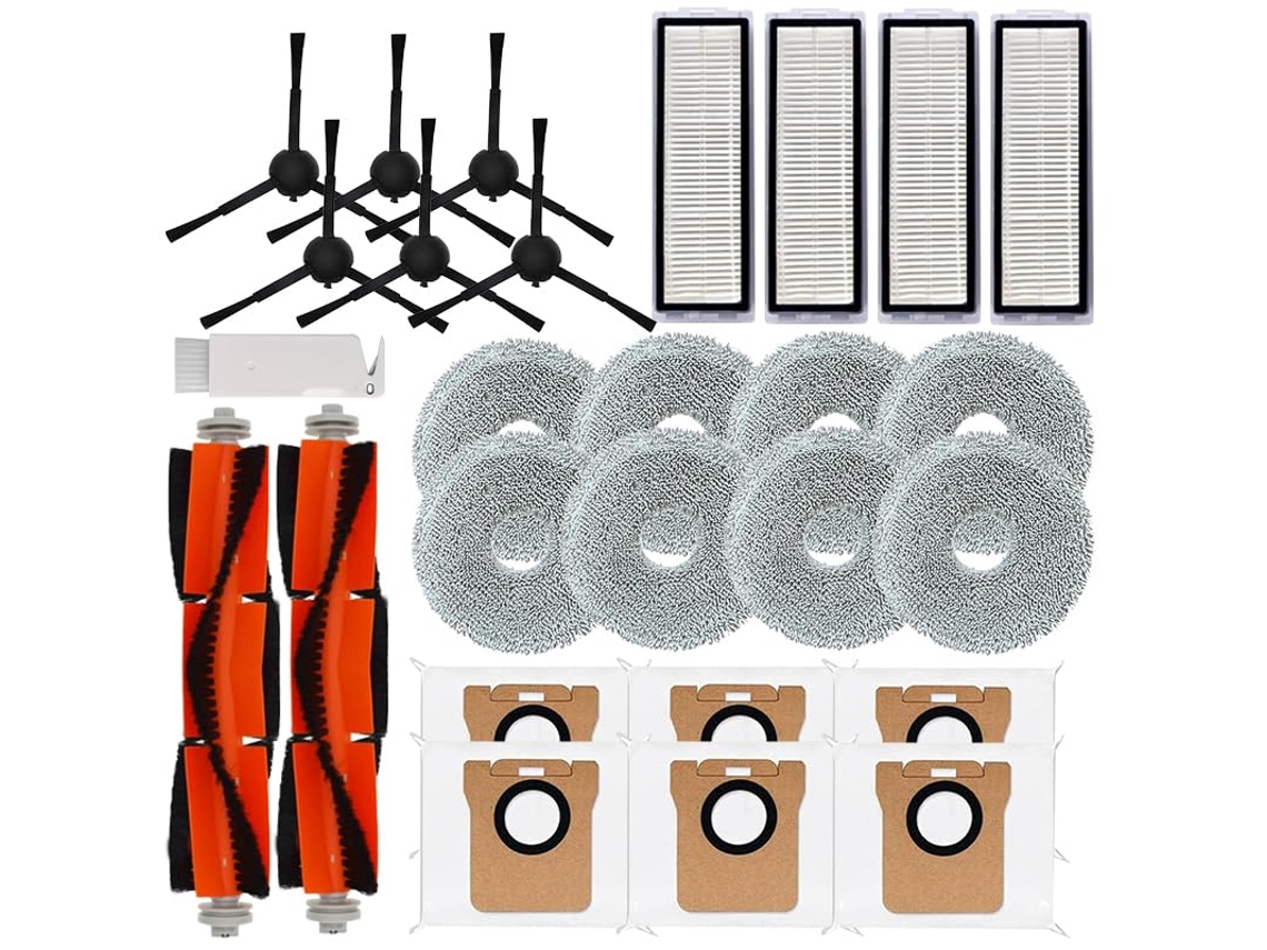 Kit de accesorios para la aspiradora robot Yuysan Xiaomi Mi X20 Max/X20 Pro, 27 piezas.
