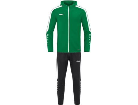 Chándale Unisex para Fitness JAKO Chándal Capucha Power Verde (2XL)