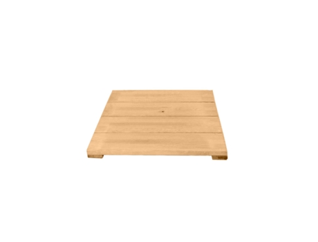 Tarima de madera de pino 40 x 40 cm / 28 mm