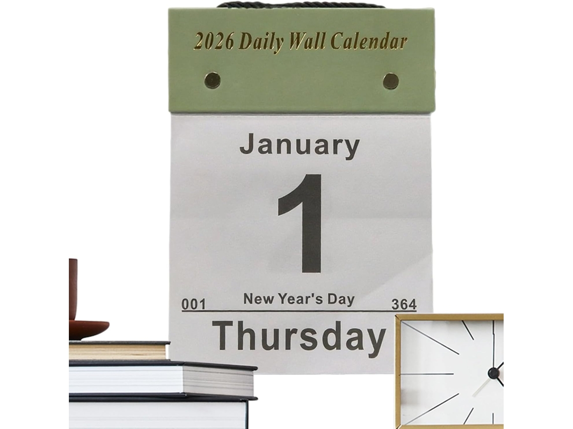 Agenda y organizador, calendario diario 2026, para todo el año, para estudiantes, adolescentes y adultos.
