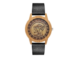 Reloj De Cuarzo Con Correa De Malla De Silicona Estilo Nuevo Universal Para Niños Y Niñas (negro)