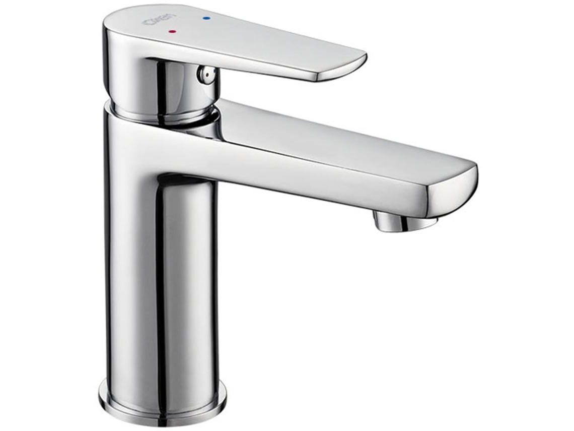 Kibath Grifo De Lavabo Monomando Fus Acabado Cromo Brillo Fabricado En Latón