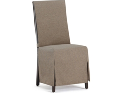 Funda de Silla EYSA Premium Valeria Pack de 2 Fundas Universal (45 x 40 x 135 cm - Poliéster y Algodón - Beige)