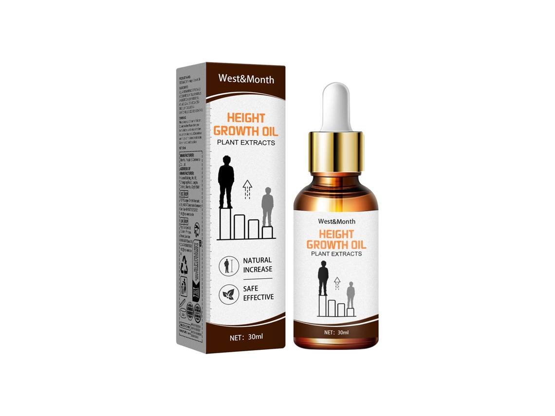 Aceite esencial para aumentar la estatura de forma natural.