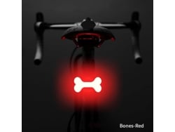 Omni-luz Traseira De Bicicleta Led Com Carga Usb, 5 Modos, Impermeável Ipx2 Para Mtb, Estrada, Alerta De Segurança B
